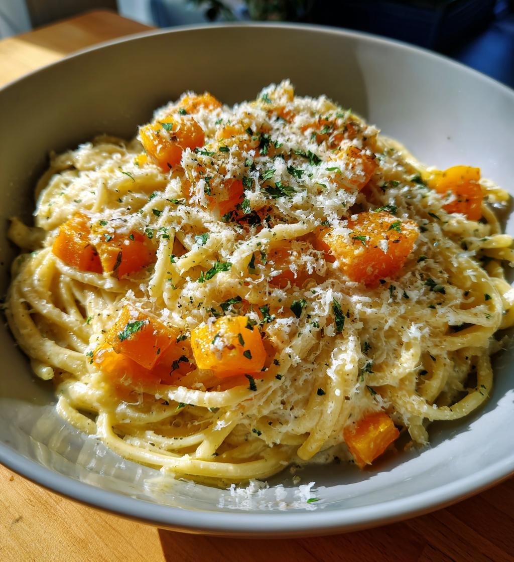 butternut squash pasta