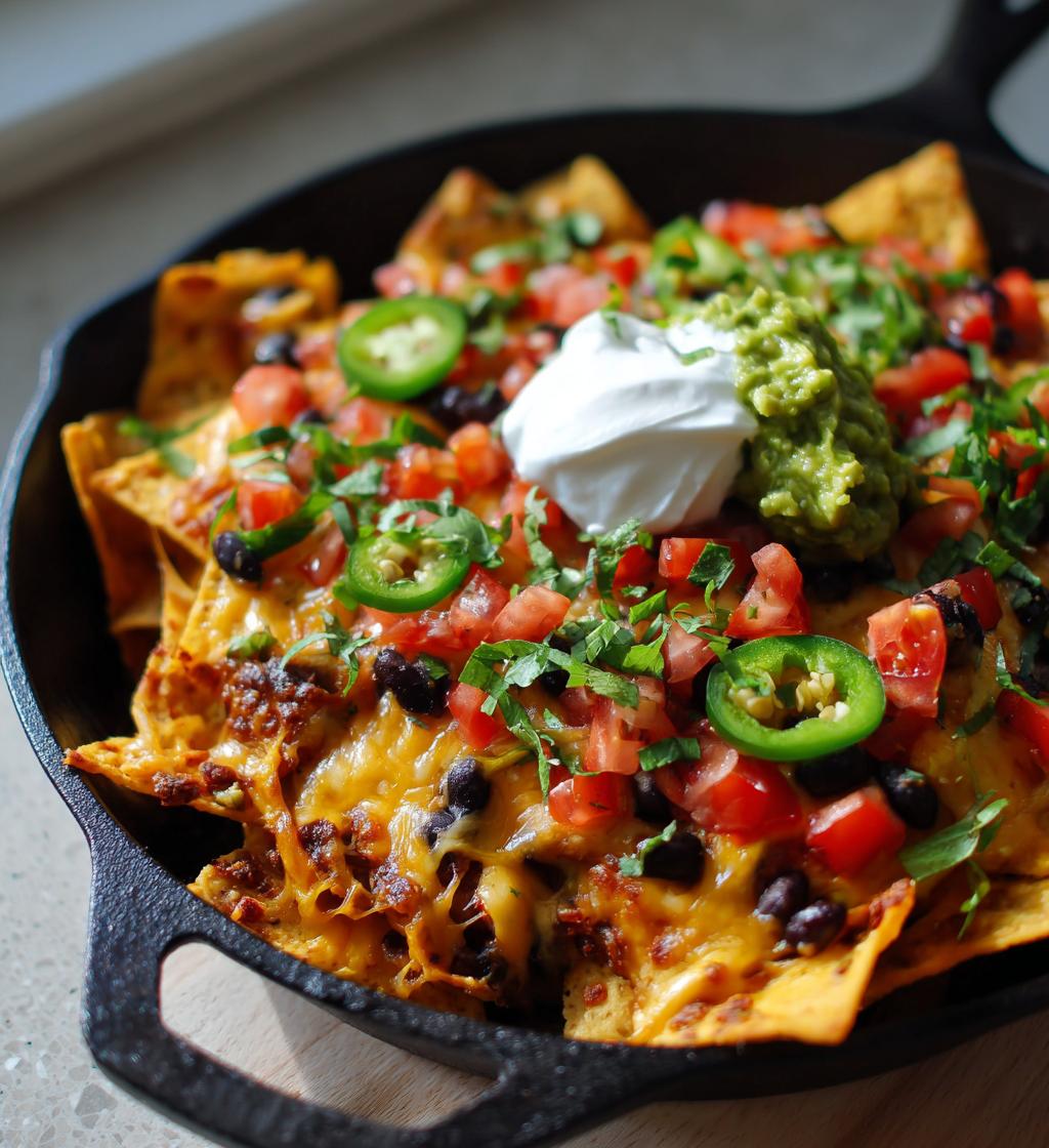 campfire nachos - detail 1