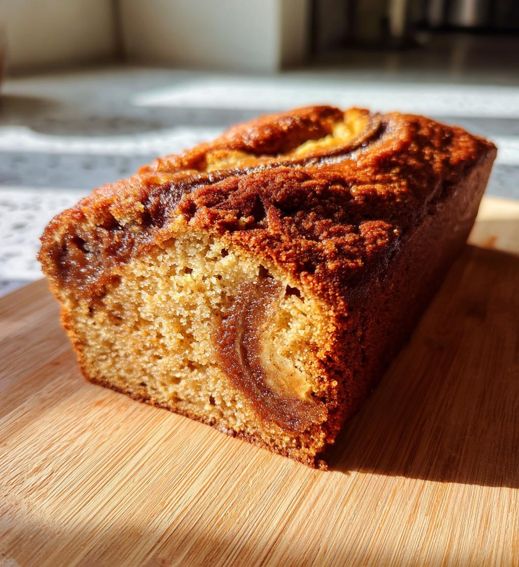 caramel macchiato banana bread