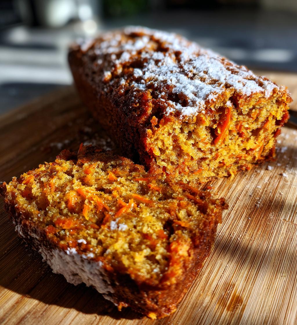 carrot cake banana bread