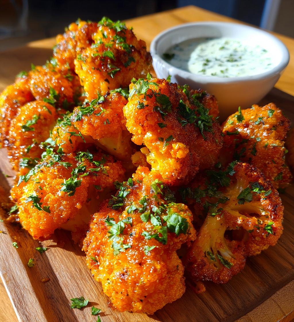 cauliflower buffalo wings recipe