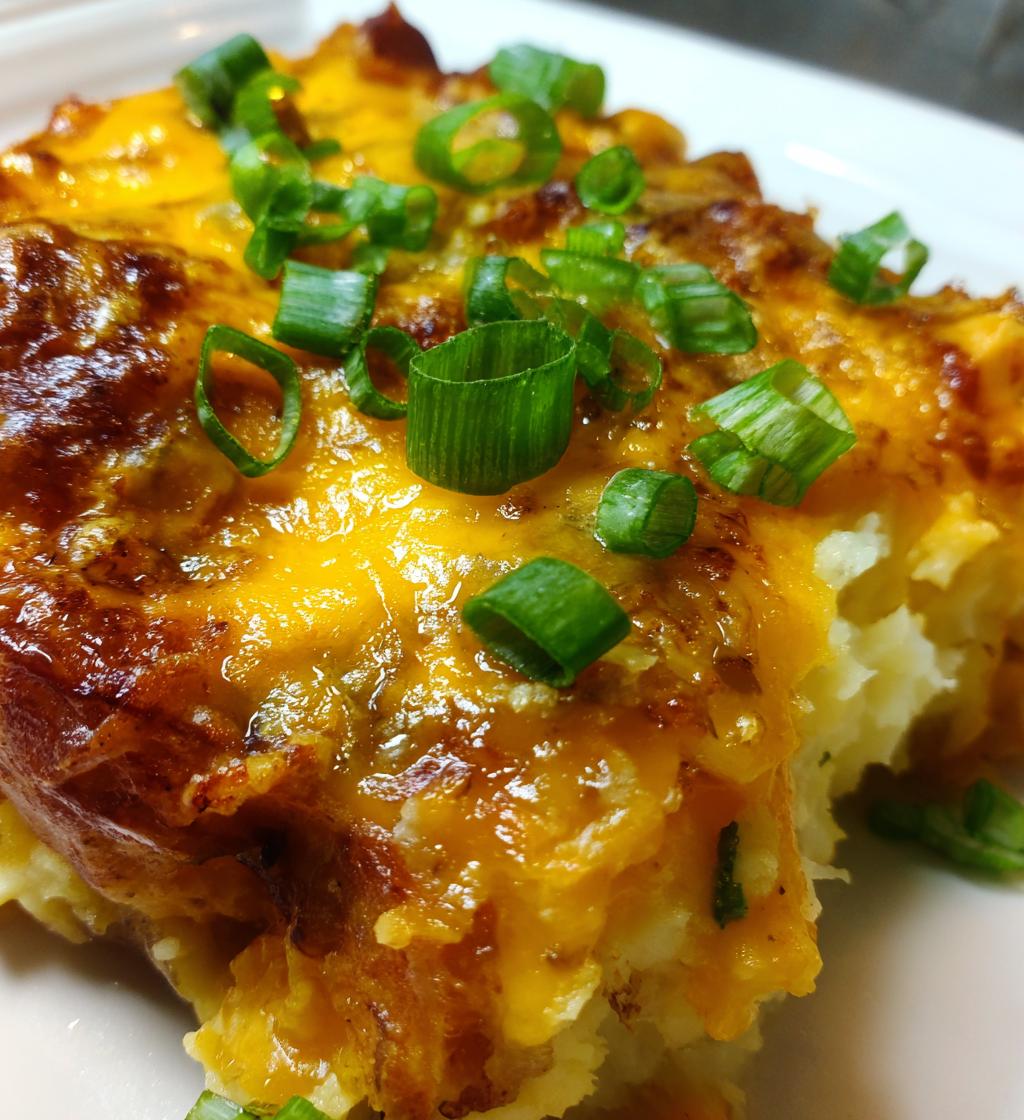 cheesy mississippi mud potatoes