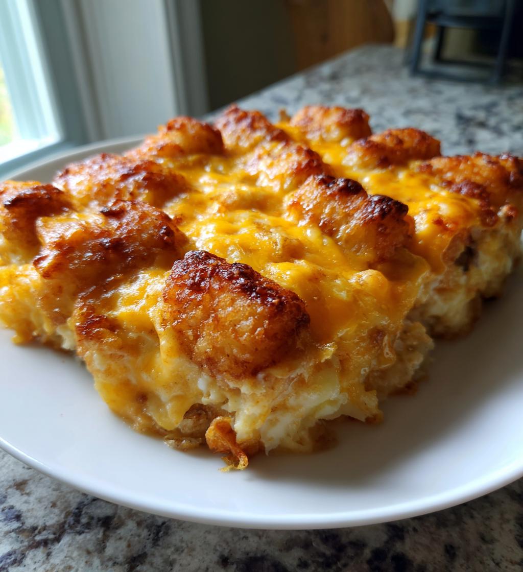 chicken and tater tot casserole recipe