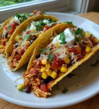 chicken tacos crockpot