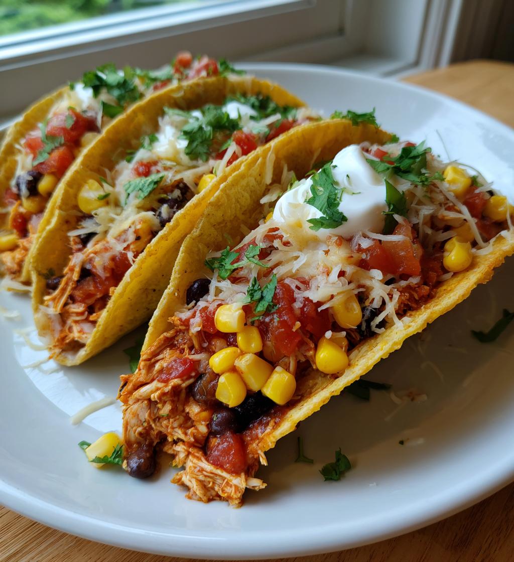 chicken tacos crockpot