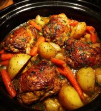 chicken thigh crockpot recipes