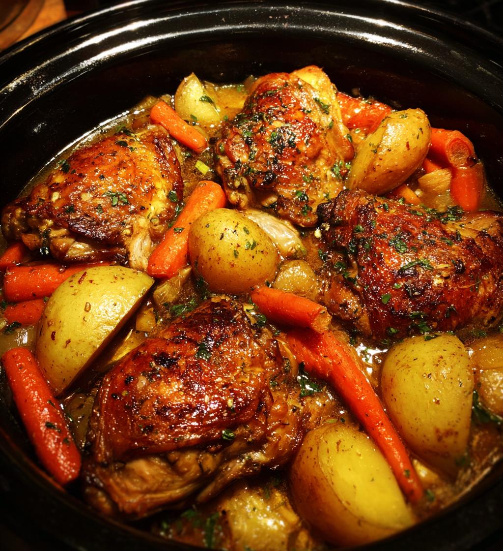 chicken thigh crockpot recipes