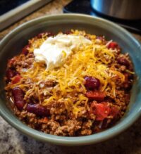 chili recipe crockpot