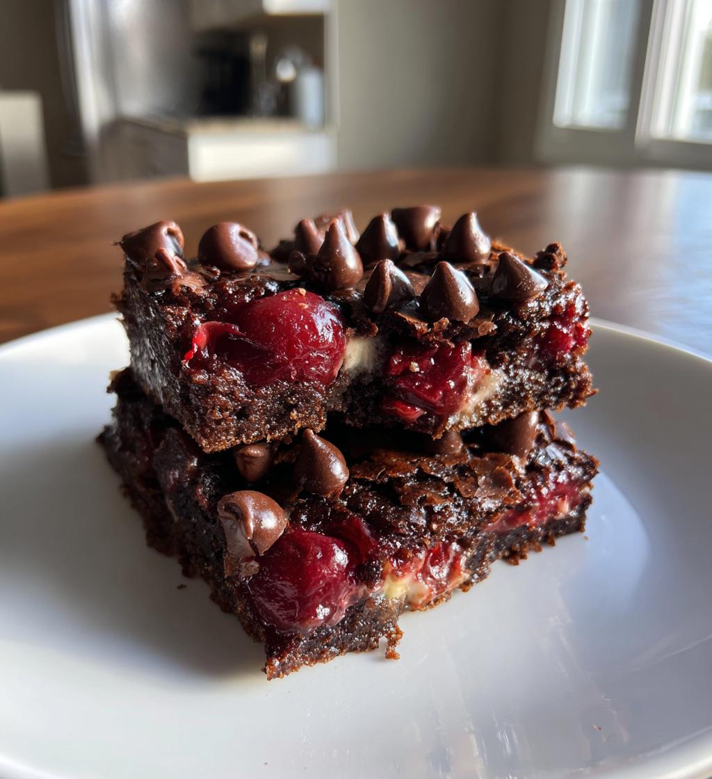 chocolate cherry dump cake