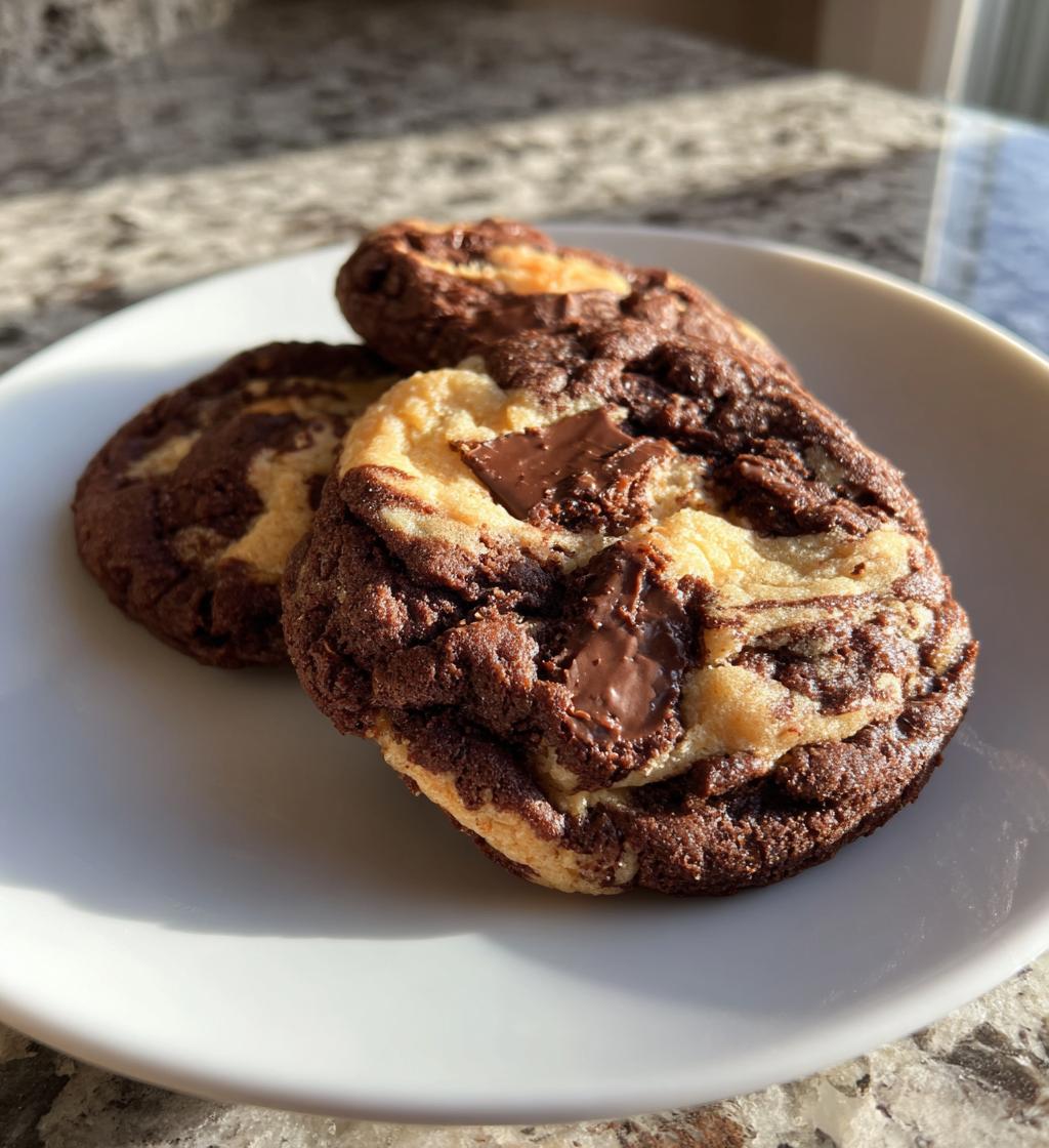 chocolate peanut butter cookies - detail 1
