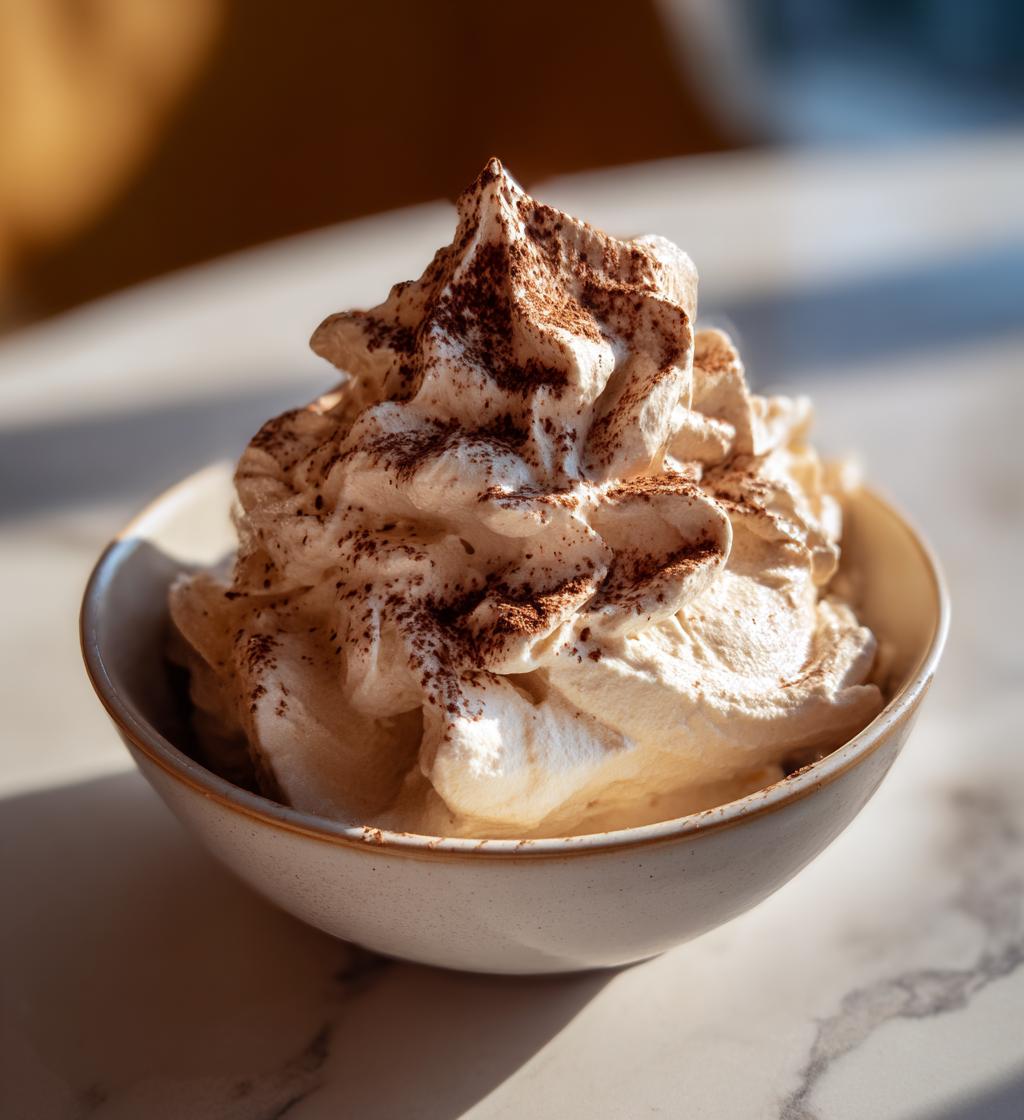 chocolate whipped cream