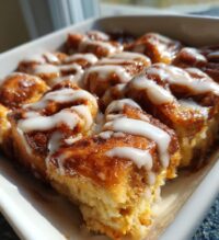 cinnamon roll french toast casserole