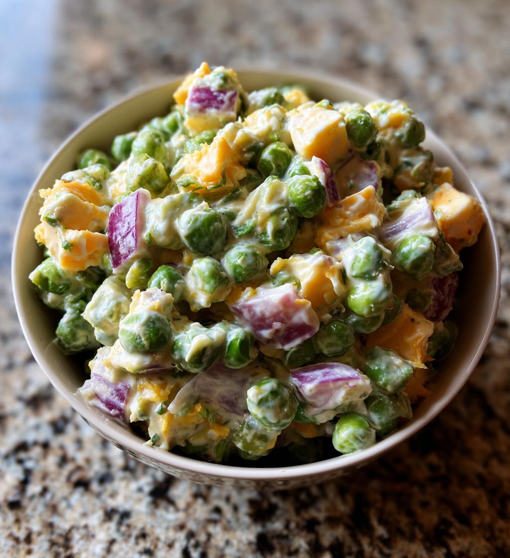 classic pea salad recipe