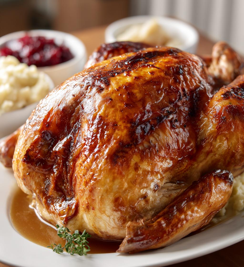 classic thanksgiving menu list