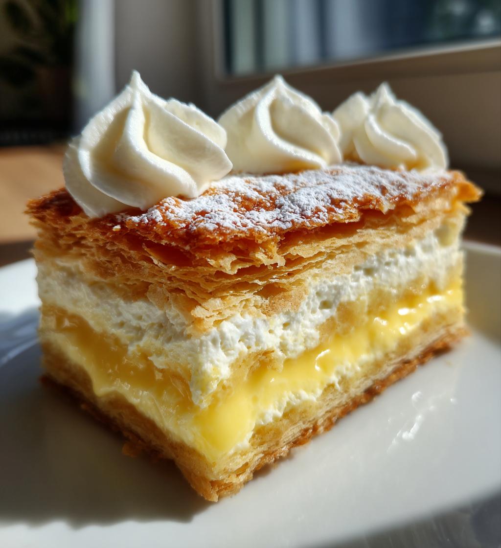 classic vanilla slice