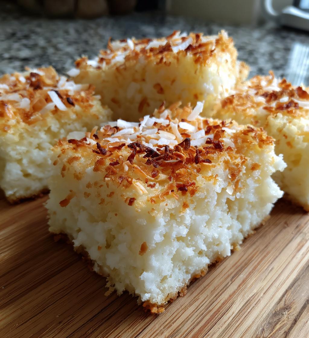 coconut cream bars