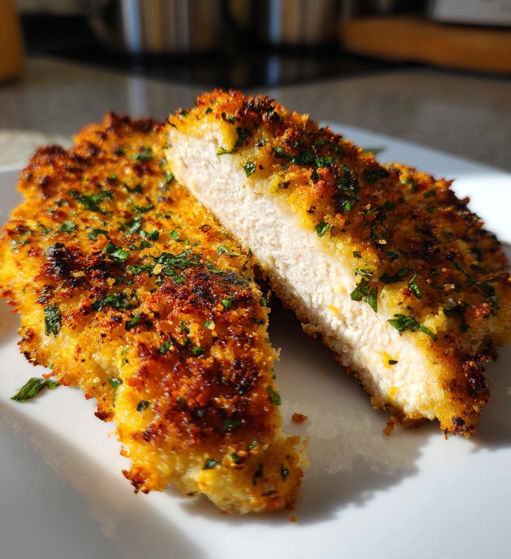 copycat longhorn parmesan crusted chicken