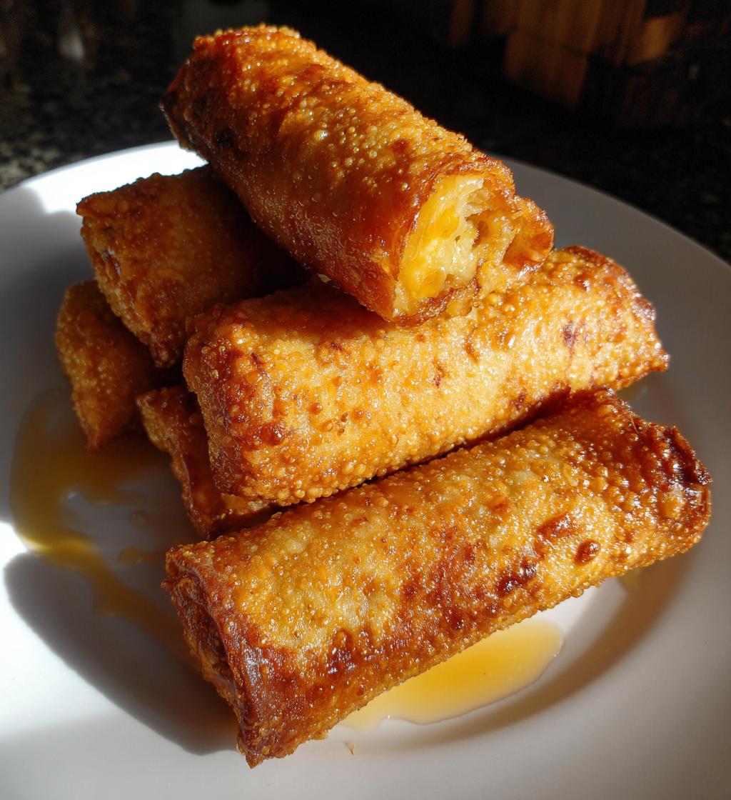 crab cake egg rolls