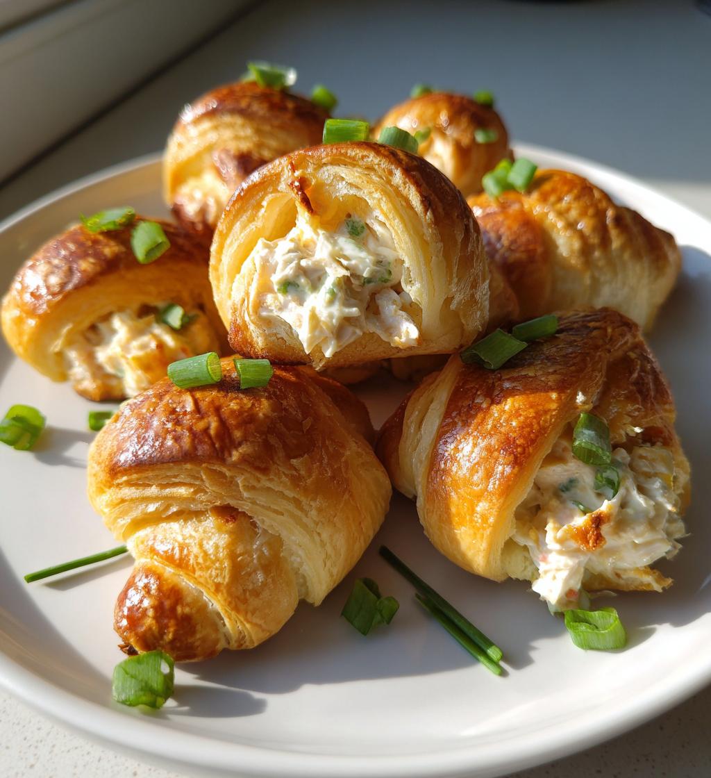 crab cheese filled crescent rolls