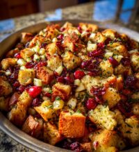 cranberry apple stuffing
