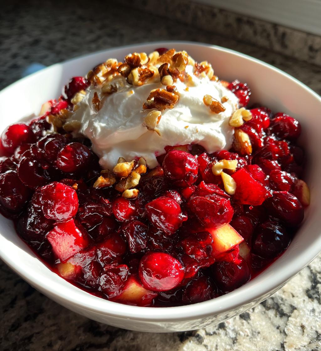 cranberry desserts thanksgiving
