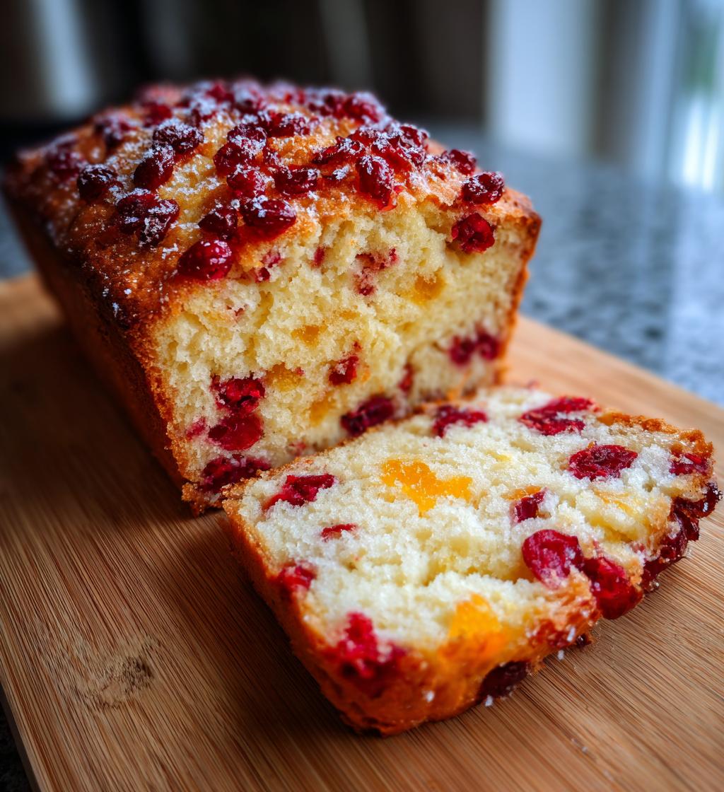 cranberry orange bread