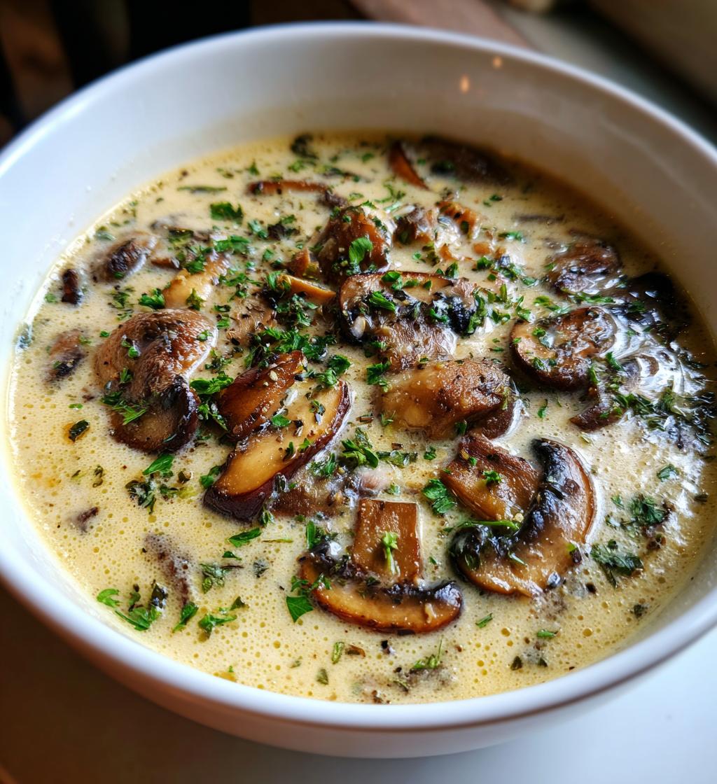 cream of mushroom soup homemade