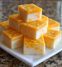 creamsicle fudge