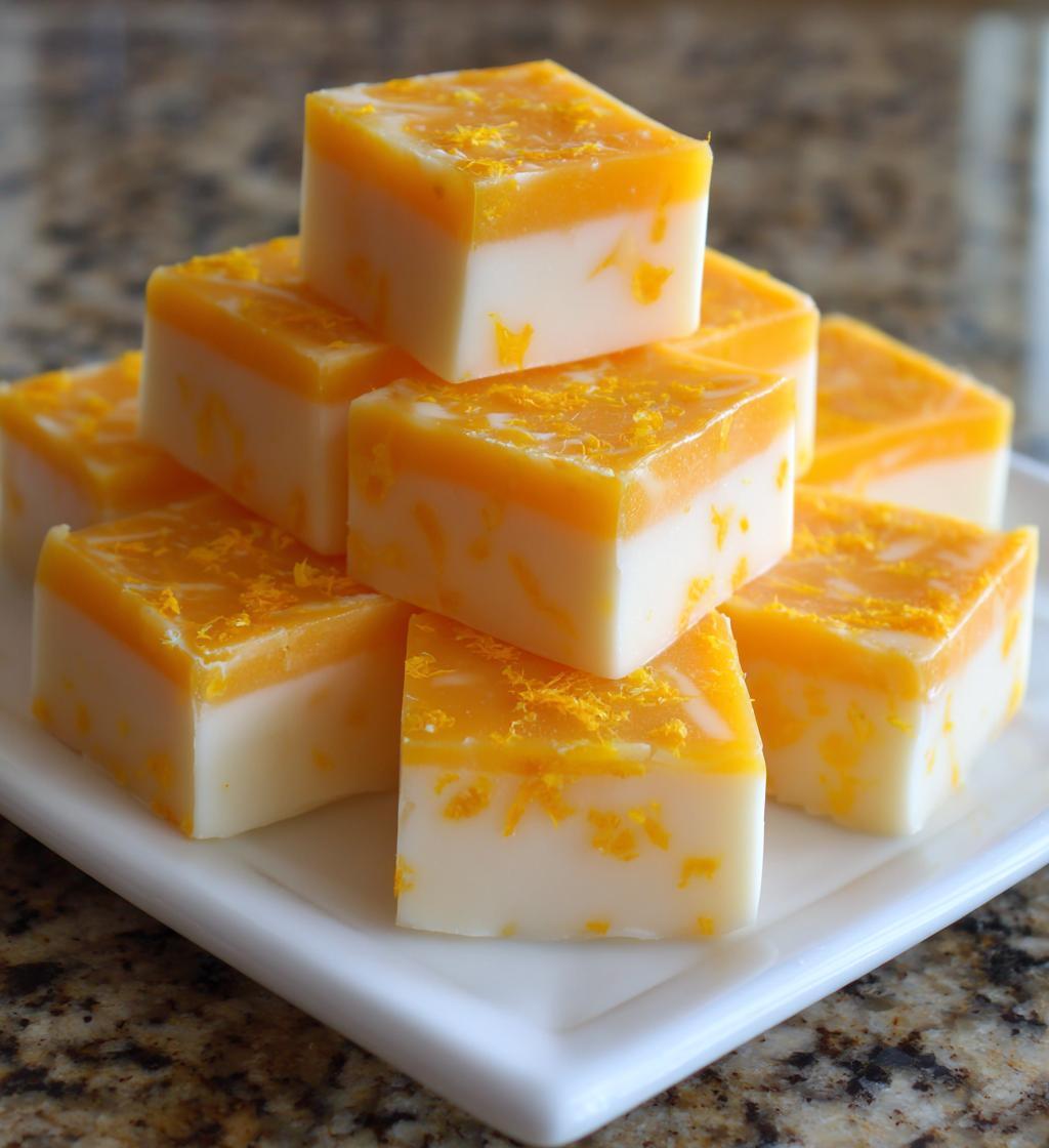 creamsicle fudge