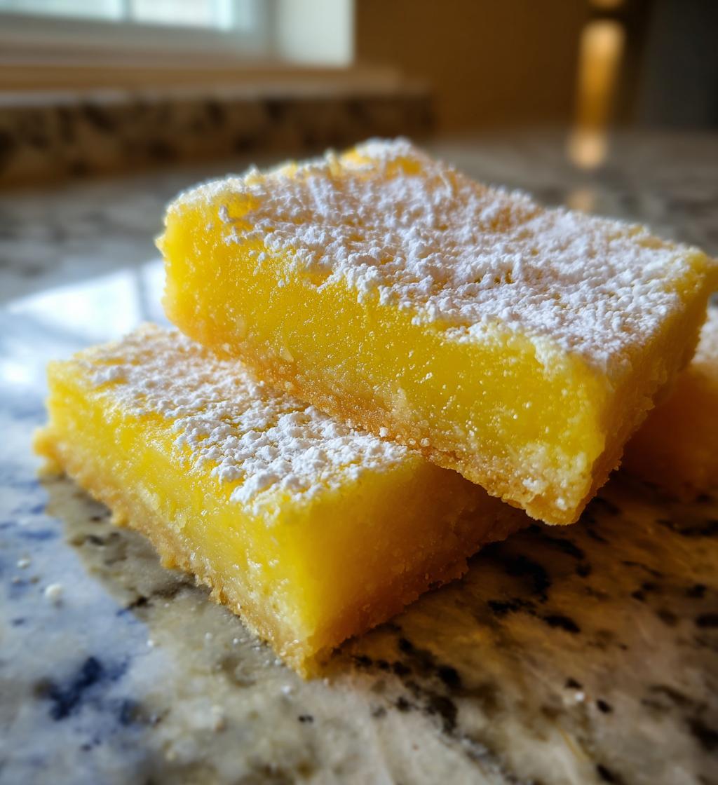 creamy lemon squares