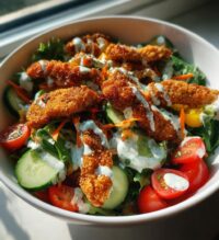 crispy chicken salad