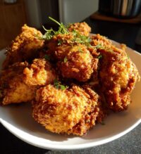 crispy juicy fried chicken