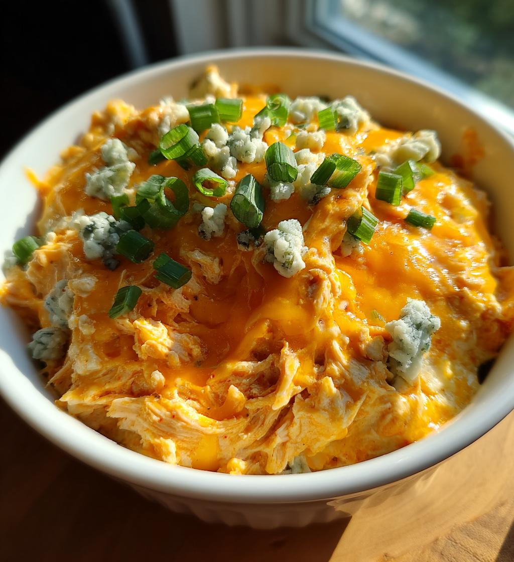 crock pot buffalo chicken dip