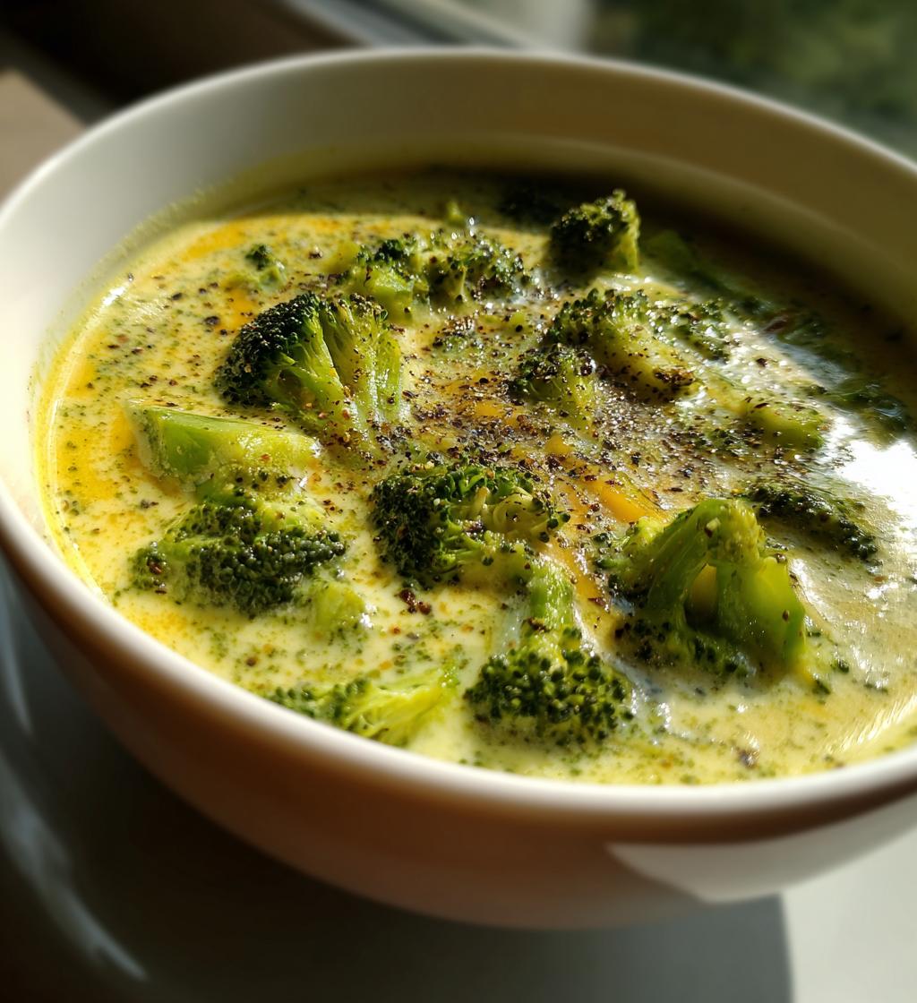crockpot broccoli cheddar soup