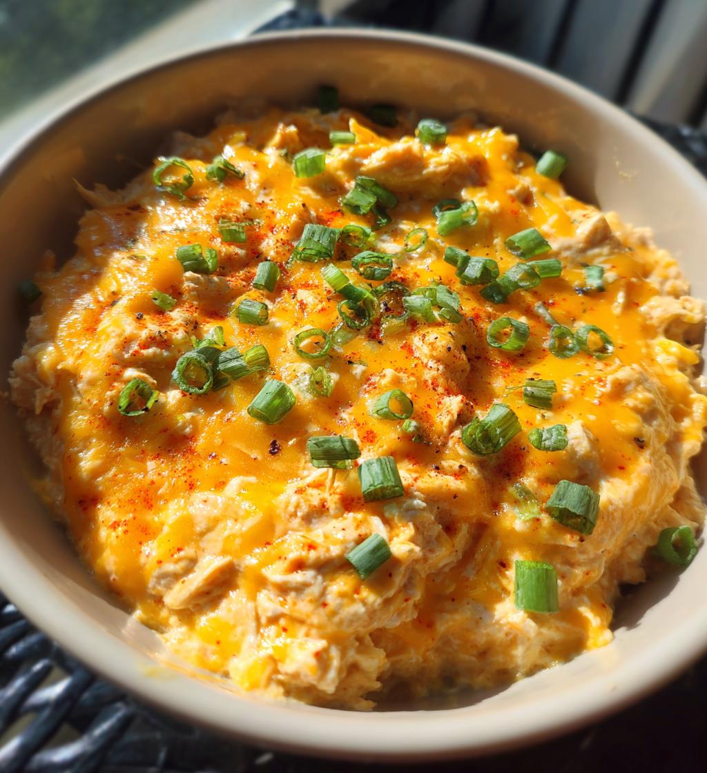 crockpot buffalo chicken dip