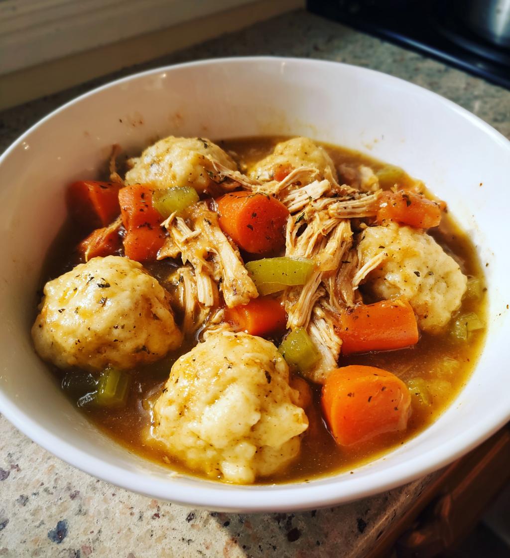 crockpot chicken and dumplings