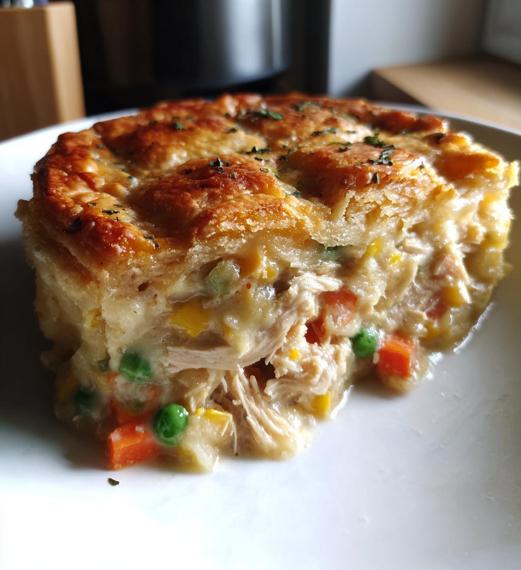crockpot chicken pot pie