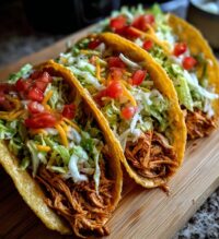 crockpot chicken tacos