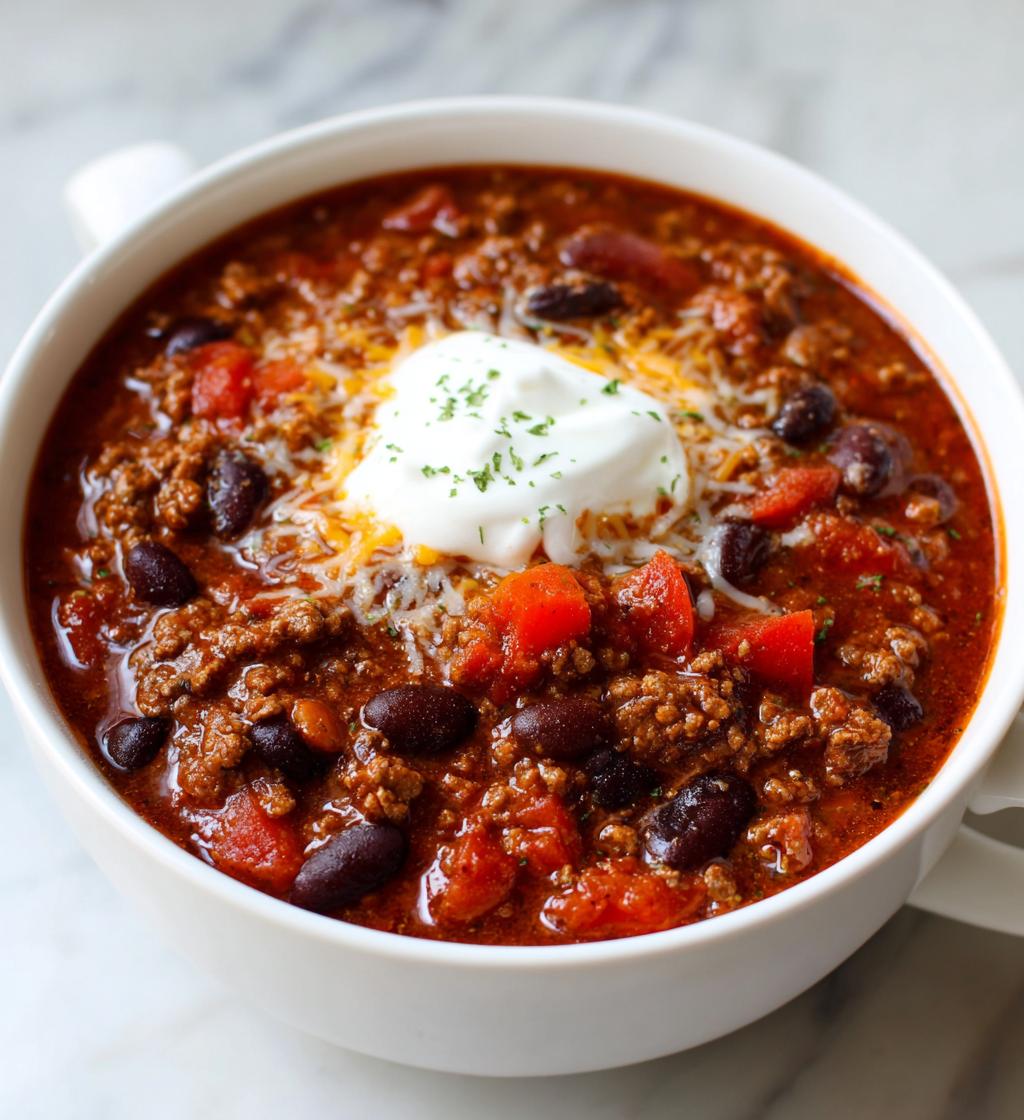 crockpot chili recipe
