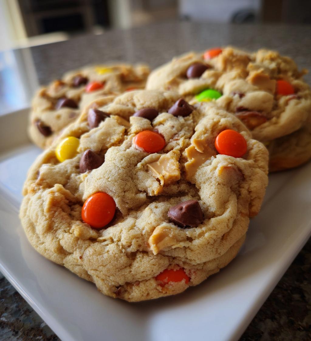 crumbl peanut butter reeses cookies
