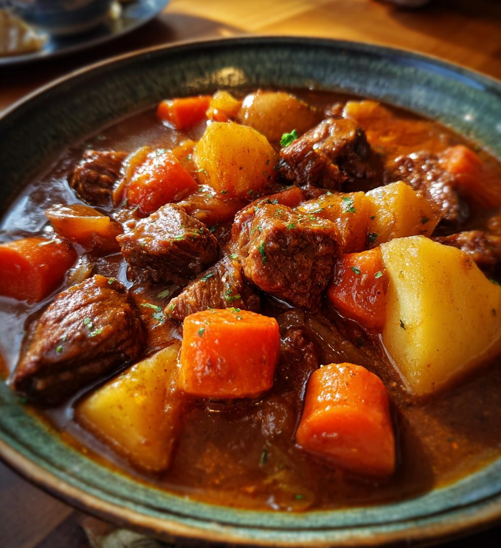 delicious beef stew