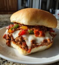 delicious crockpot pizza burgers recipe easy and juicy