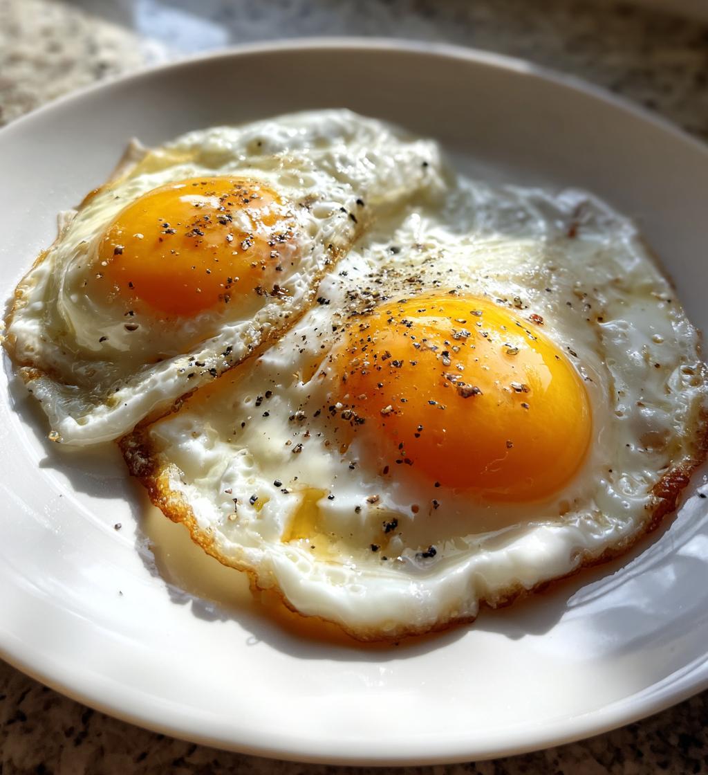 delicious sunny side up eggs recipe - detail 1