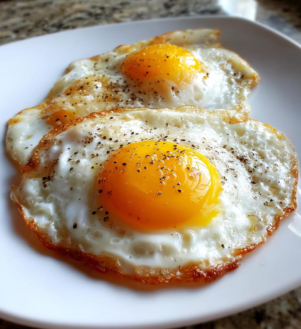 delicious sunny side up eggs recipe