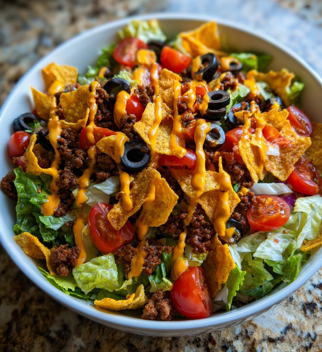 dorito taco salad with catalina dressing recipe