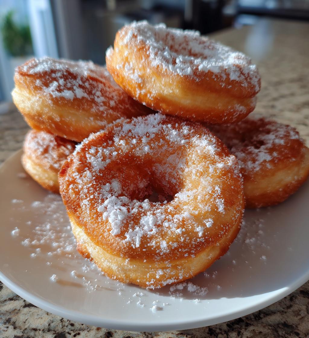 easy air fryer donuts - detail 1