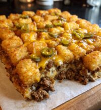 easy big mac tater tot casserole