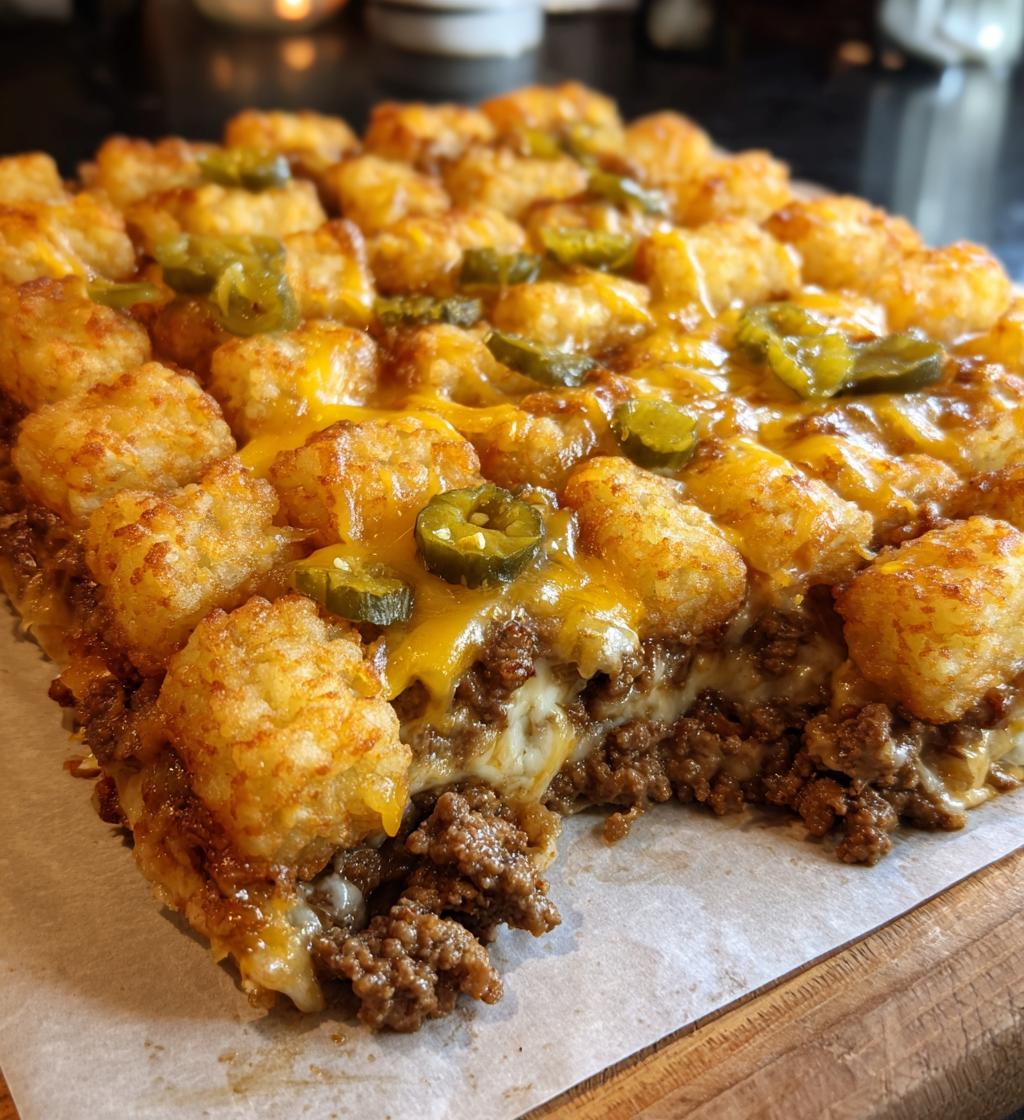 easy big mac tater tot casserole