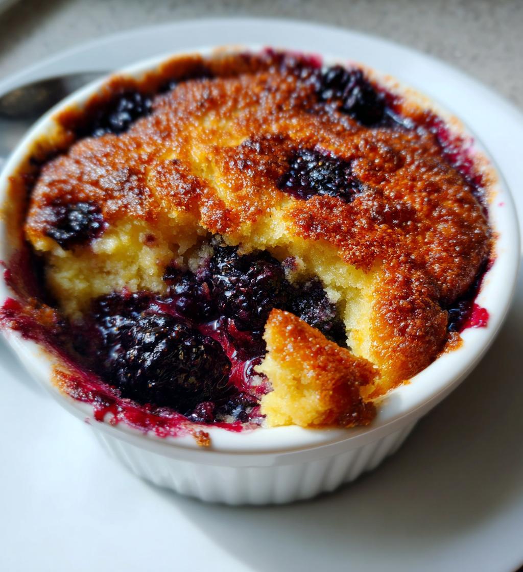 easy blackberry cobbler