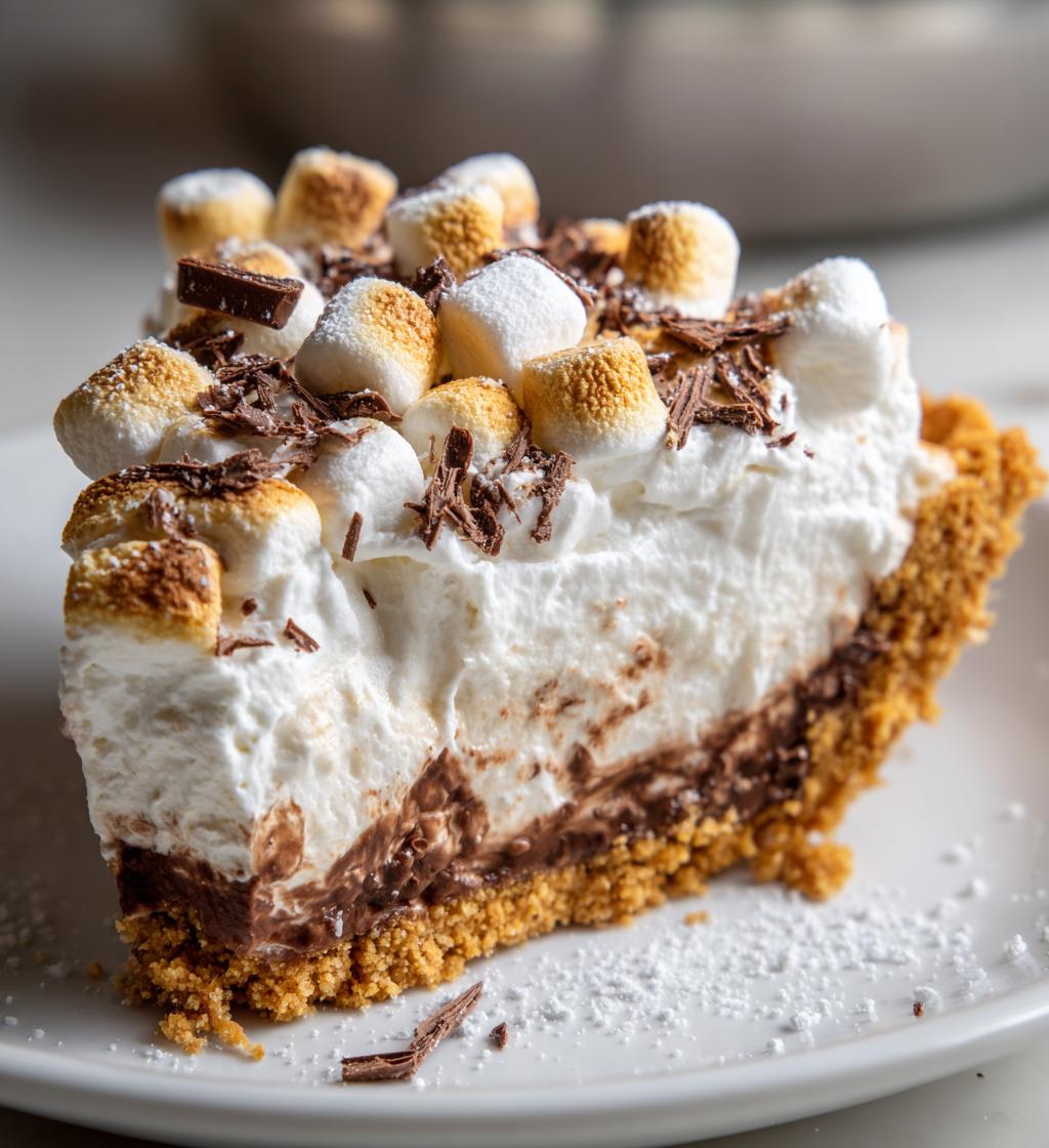 easy marshmallow pie